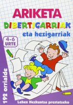 Ariketa dibertigarriak, 4-6 urte. Libro lila