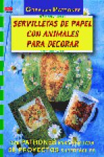 SERVILLETAS PAPEL CON ANIMALES PARA DECORAR