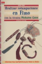 Serie Fimo nº 18. REALIZAR ESTAMPACIONES EN FIMO CON LA TÉCNICA MOKUME GANE