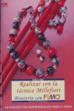 Serie Fimo nº 22. REALIZAR CON LA TÉCNICA MILLEFIORI BISUTERÍA CON FIMO