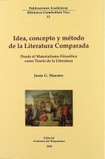 IDEA, CONCEPTO Y METODO DE LA LITERATURA COMPARADA
