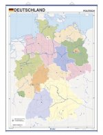 Deutschland, physisch / Politisch