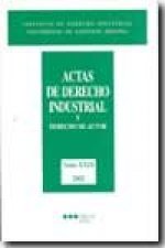 ACTAS DE DERECHO INDUSTRIAL Y DERECHO DE AUTOR