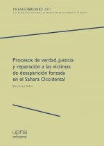 Procesos de verdad, justicia y reparación a las víctimas de desaparición forzada en el Sahara Occide