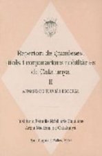 Repertori de grandeses, títols i corporacions nobiliàries de Catalunya, II