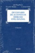 Diccionario de acciones en Derecho civil español (3.ª Edición)