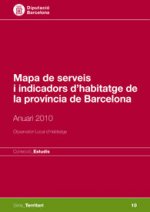 Mapa de serveis i indicadors d'habitatge de la província de Barcelona