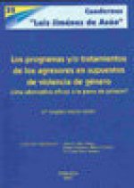 Los programas y/o tratamientos de los agresores en supuestos de violencia de género