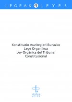 Konstituzio Auzitegiari Buruzko Lege Organikoa - Ley Orgánica del Tribunal Constitucional