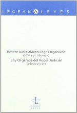Botere Judizialaren Lege Organikoa (V. eta VI. liburuak) - Ley Orgánica del Poder Judicial (libros V