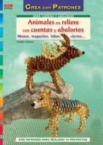 Animales en relieve con cuentas y abalorios