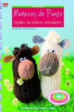 Muñecos de punto tejidos en telares circulares