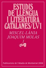 Miscel·lània Joaquim Molas, 1