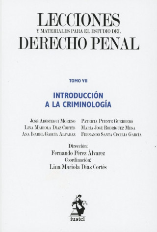 INTRODUCCIÓN A LA CRIMINOLOGÍA