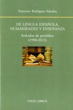 De lengua española, humanidades y enseñanza