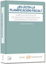 ¿Es lícita la planificación fiscal? (Papel + e-book)