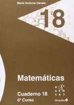 Matemçticas. Cuaderno 18 (6¼ Primaria)