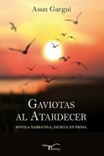 Gaviotas al atardecer