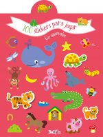 100 STICKERS PARA JUGAR - LOS ANIMALES
