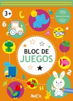 BLOC DE JUEGOS 3 NARANJA