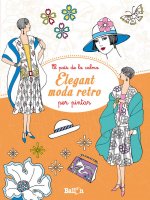 Elegant moda retro per pintar