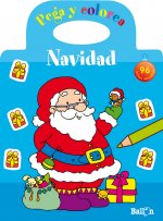 PEGA Y COLOREA NAVIDAD
