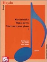 KLAVIERSTUCKE PIANO PIECE I HAYDN