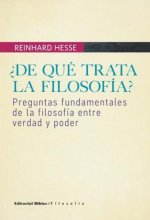 ¿DE QUE TRATA LA FILOSOFIA?