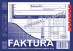 Faktura A5 pełna oryginał+2kopie