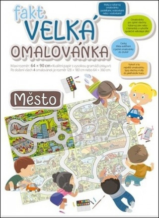 Fakt velká omalovánka - Město