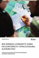 Wie koennen Lehrkrafte ihren Fachunterricht sprachsensibel aufbereiten? Checkliste zur Entwicklung sprachsensibler Unterrichtsmaterialien