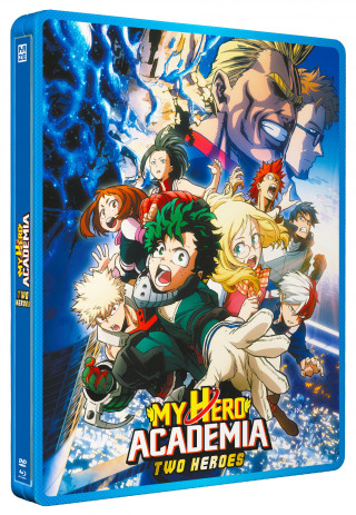 MY HERO ACADEMIA "TWO HEROES" - STEELBOOK - BLU-RAY + DVD
