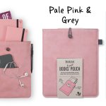 Bookaroo Books & Stuff Pouch Pale Pink