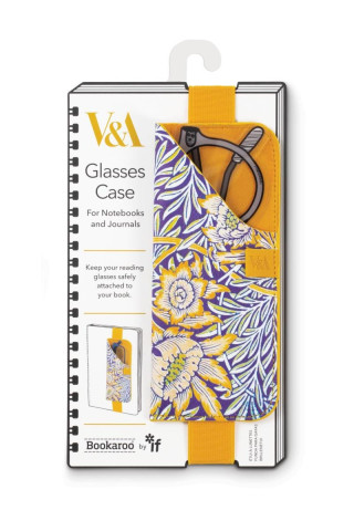 V & A Bookaroo Glasses Case Morris Tulip & Willow