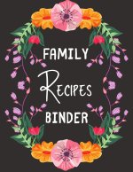 Family Recipes Binder