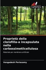 Proprieta della clorofilla-a incapsulata nella carbossimetilcellulosa