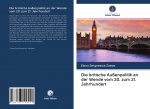 britische Aussenpolitik an der Wende vom 20. zum 21. Jahrhundert