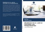 Direktiven im L1- und L2-Schreiben von Postgraduierten