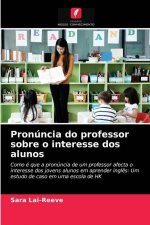 Pronuncia do professor sobre o interesse dos alunos