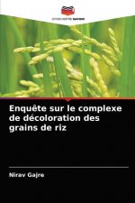 Enquete sur le complexe de decoloration des grains de riz