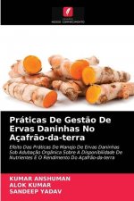 Praticas De Gestao De Ervas Daninhas No Acafrao-da-terra