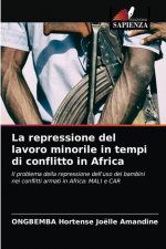 repressione del lavoro minorile in tempi di conflitto in Africa