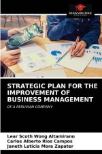 Strategic Plan for the Improvement of Business Management