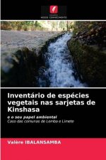 Inventario de especies vegetais nas sarjetas de Kinshasa
