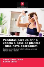 Produtos para colorir o cabelo a base de plantas - uma nova abordagem