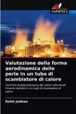 Valutazione della forma aerodinamica delle perle in un tubo di scambiatore di calore