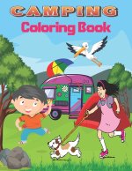 Camping Coloring Book