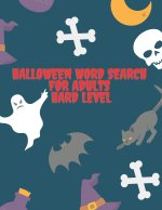 Halloween Word Search For Adults Hard Level