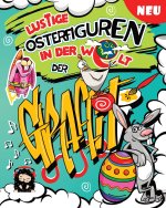 Lustige Osterfiguren in der Welt der Graffiti