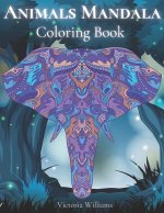 Animals Mandala Coloring Book